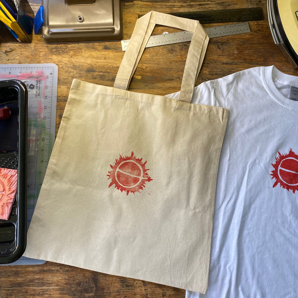 Risen Sun Canvas Shopper