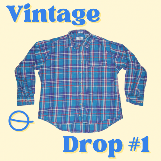 Vintage Sears Roebuck Flannel Shirt XL
