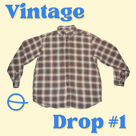 Vintage L.L. Bean Plaid Shirt L
