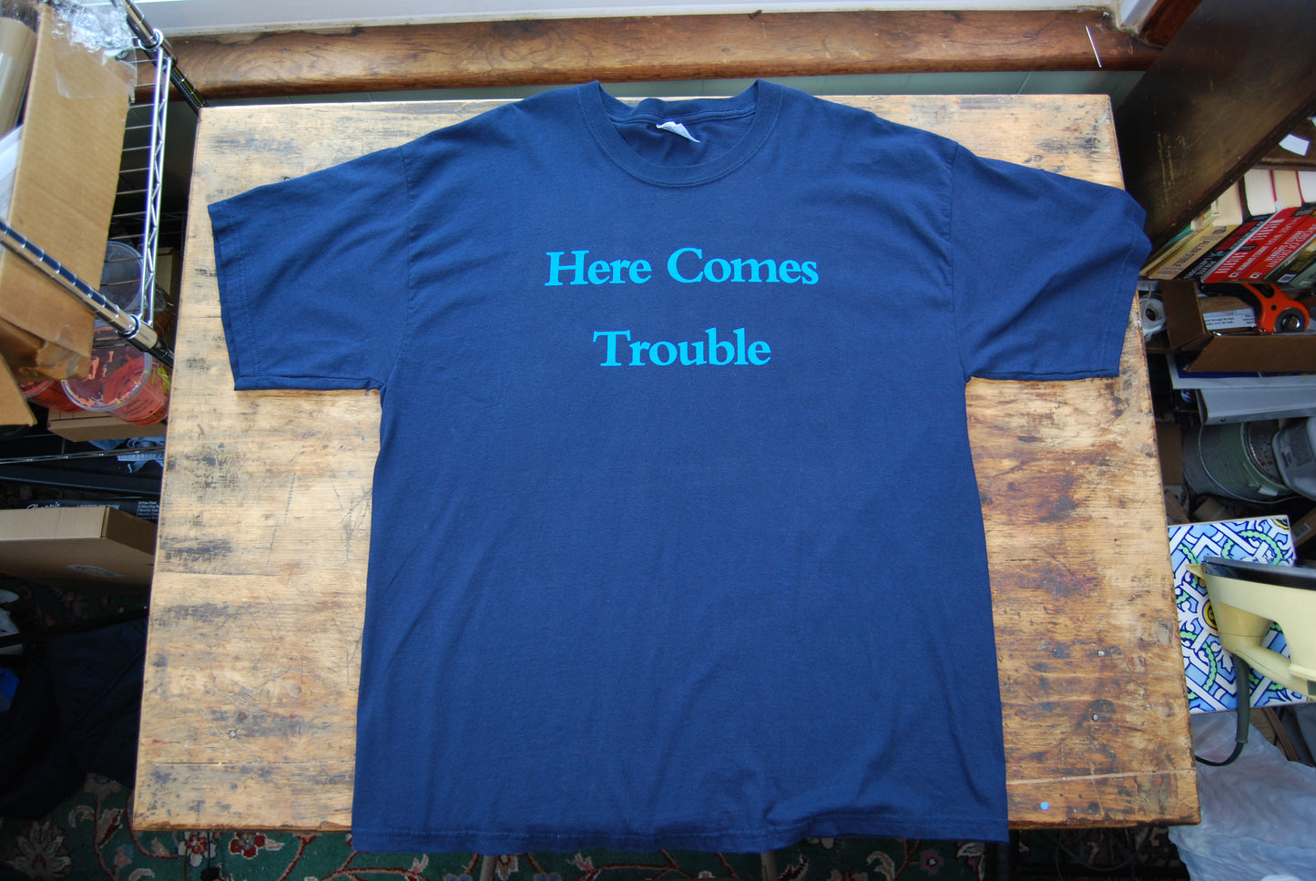 Vintage Here Comes Trouble T-Shirt